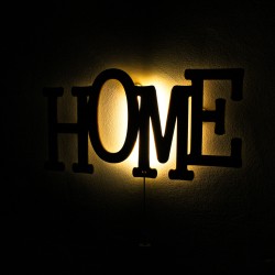  Dekoracyjna drewniana lampka nocna - Home